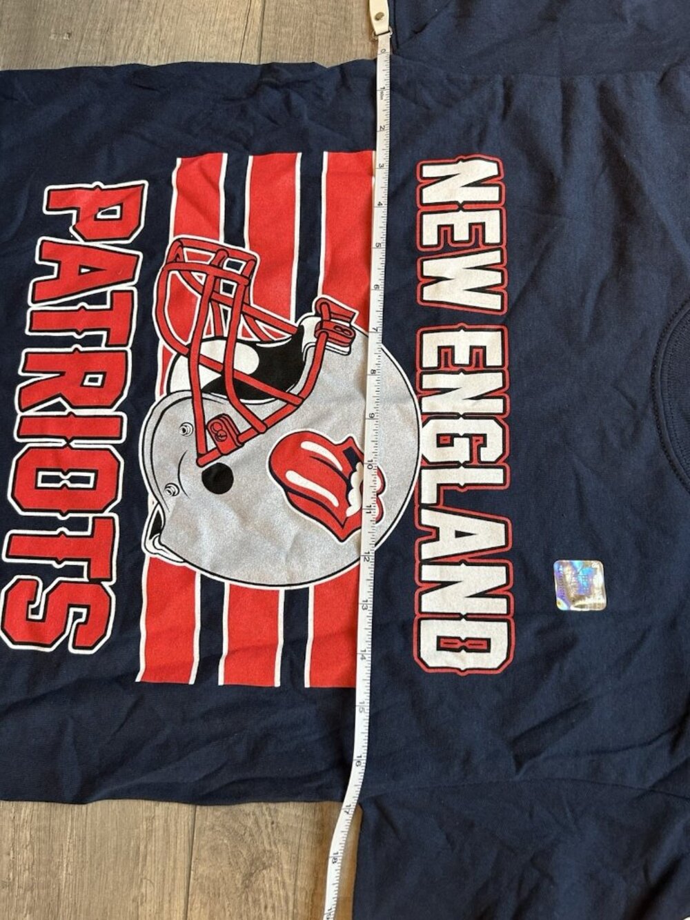 Rolling Stones x New England Patriots 2019 No Filter Tour T-shirt Men’s Sz Small - Picture 9 of 15